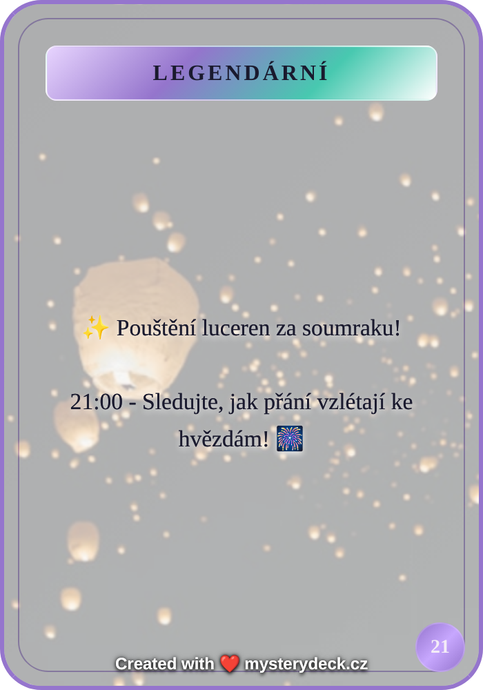 Vintage karta #21 - Legendární